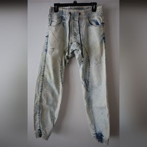 Acid Wash Men's Ripped Jogger | Dash Premium Jean